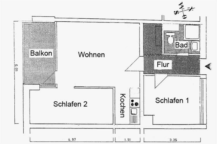 דירות Wyk auf Föhr Haus Uthlande Uthlande Whg 23 Luette Bris מראה חיצוני תמונה